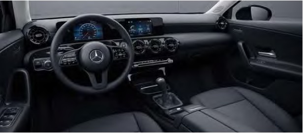 Mercedes-Benz A basic infotainment