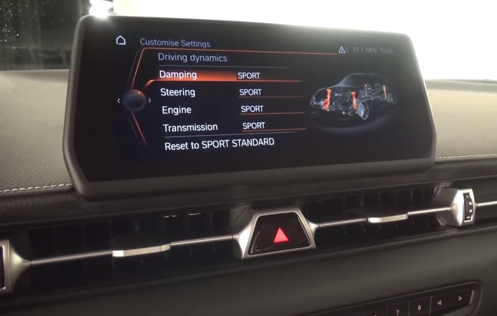 Infotainment v novej Toyote Supra 2019 je prebraný z BMW