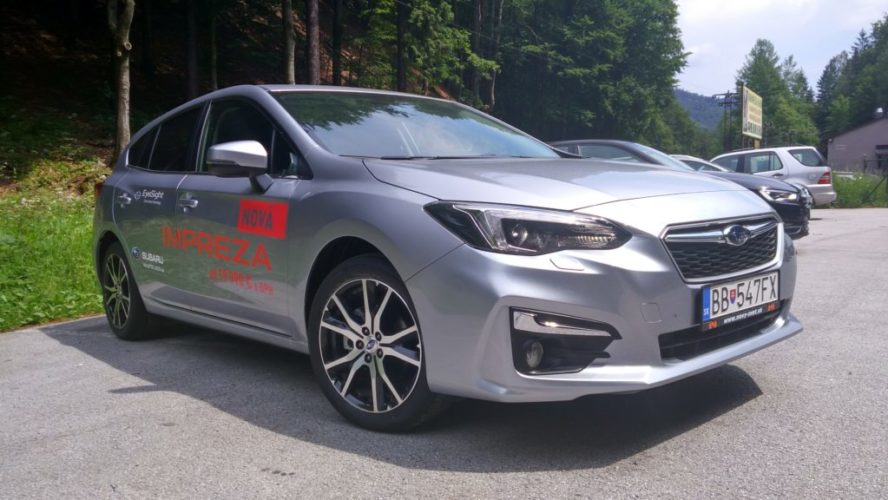 Test Subaru Impreza 2018 Auto na slovenské cesty